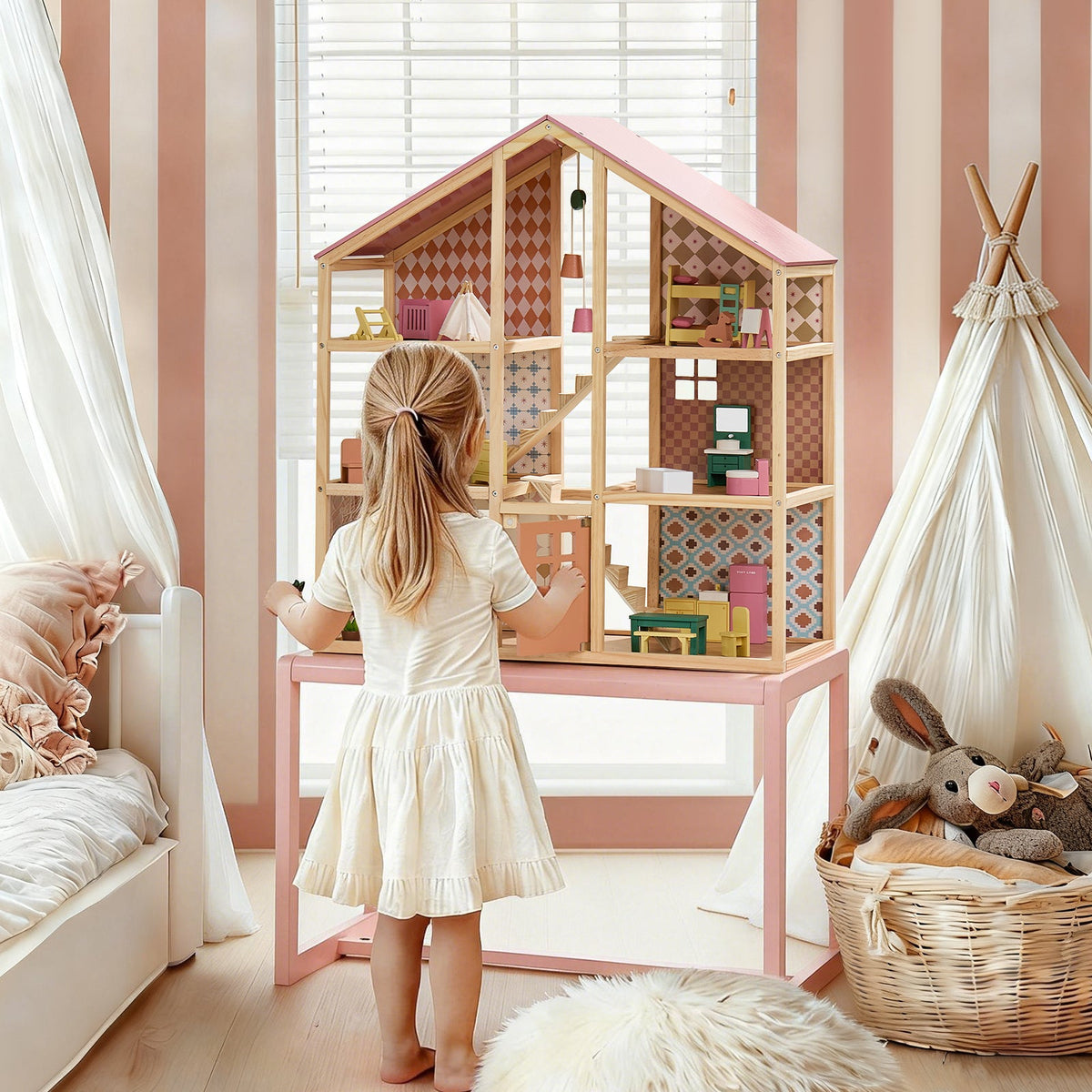 Tiny Land Sweetwood | Wooden Dollhouse Without Dolls