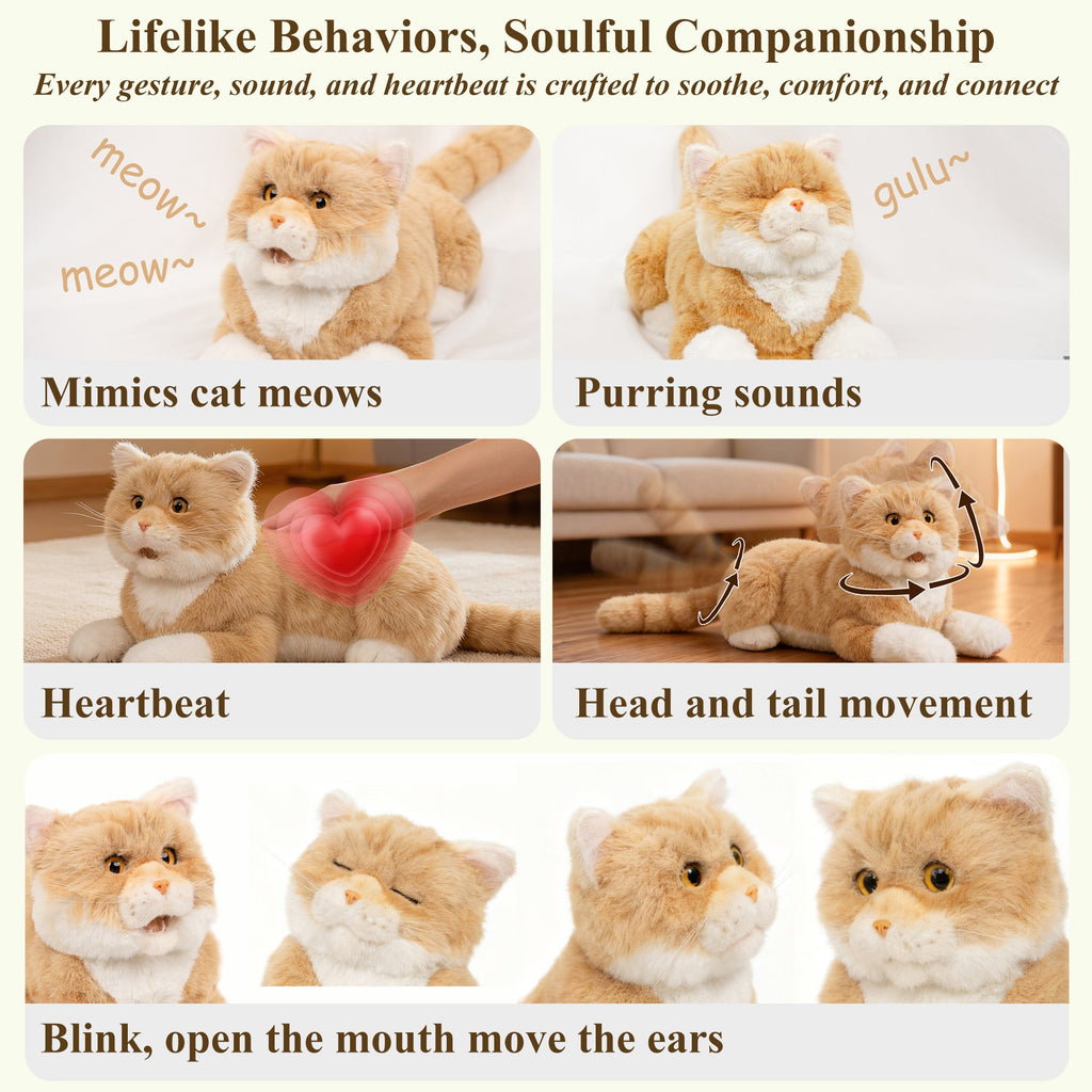 Chongker Percy and Matecat interactive robotic cat and dog companions product image 22