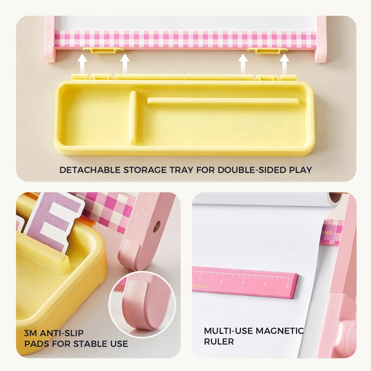 Tiny Land Creative Corner | Double-Sided Magnetic Tabletop Easel