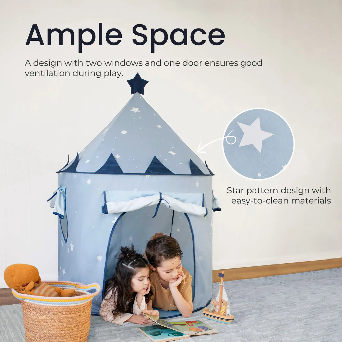 Tiny Land Cozy Hideaway | Indoor Play Tent for Toddlers & Kids
