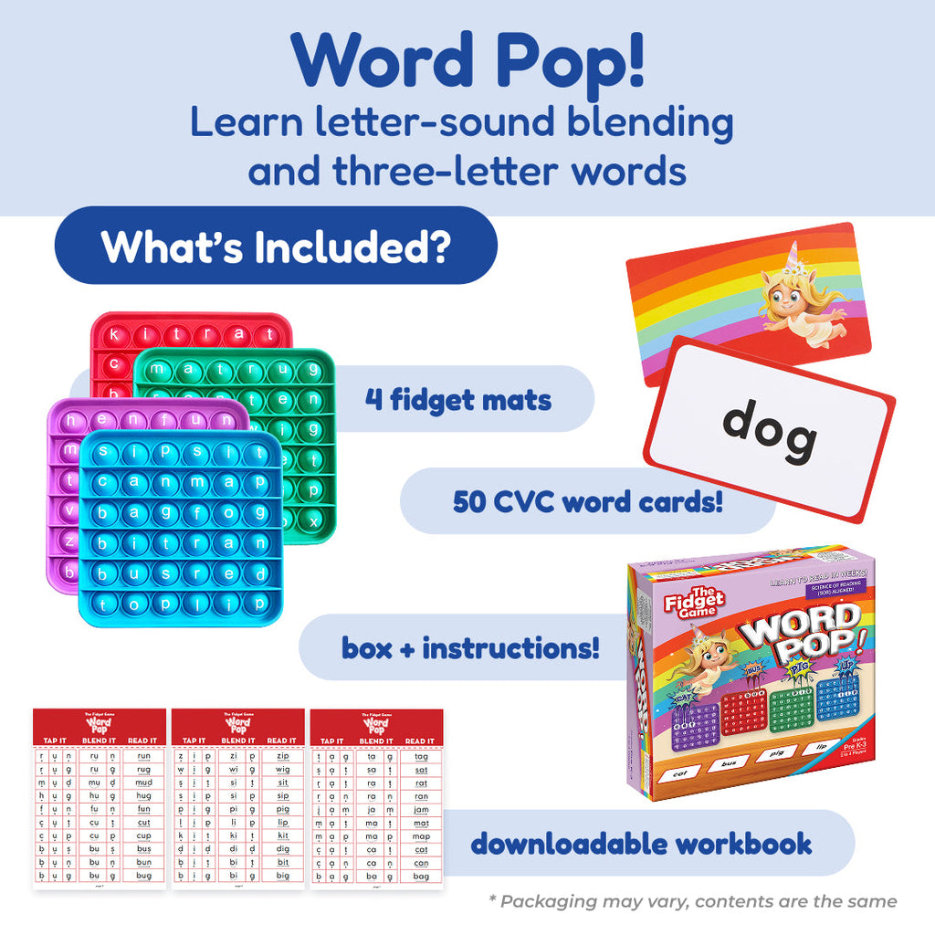 Ready, Set, Kindergarten! | Learning Backpack by The Fidget Games — product image 5