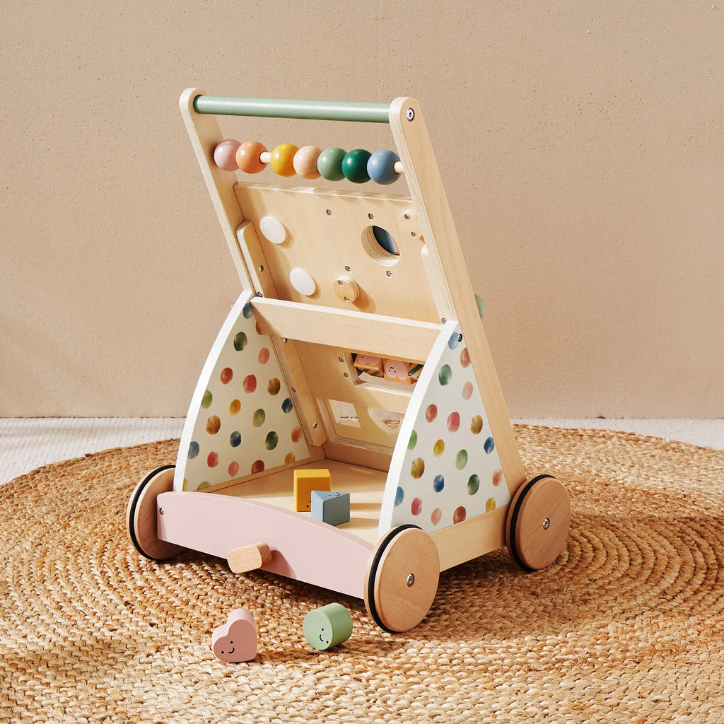 Tiny Land First Steps | Natural Wooden Baby Walker — manufacturer product image 5