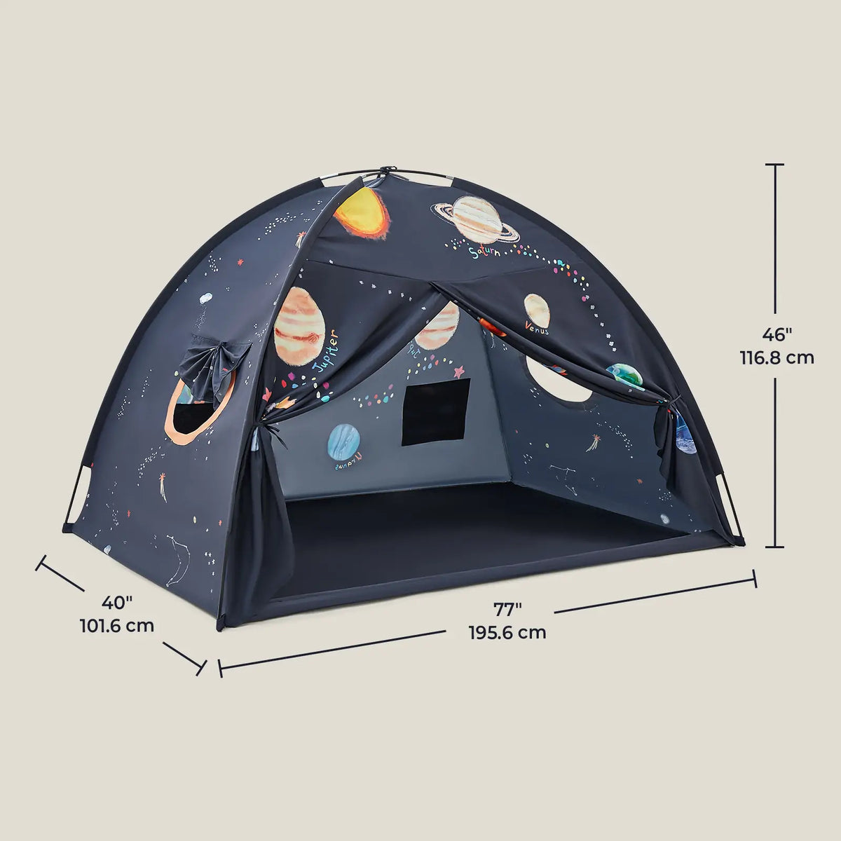 Tiny Land Dream Den | Kids Bed Tent & Indoor Play Tent