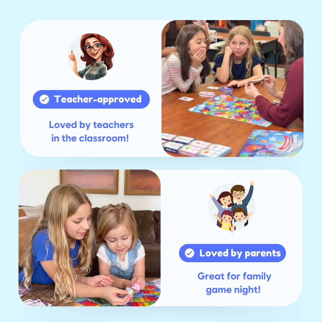 Squishyland Rainbow Reef children's learning game additional photo