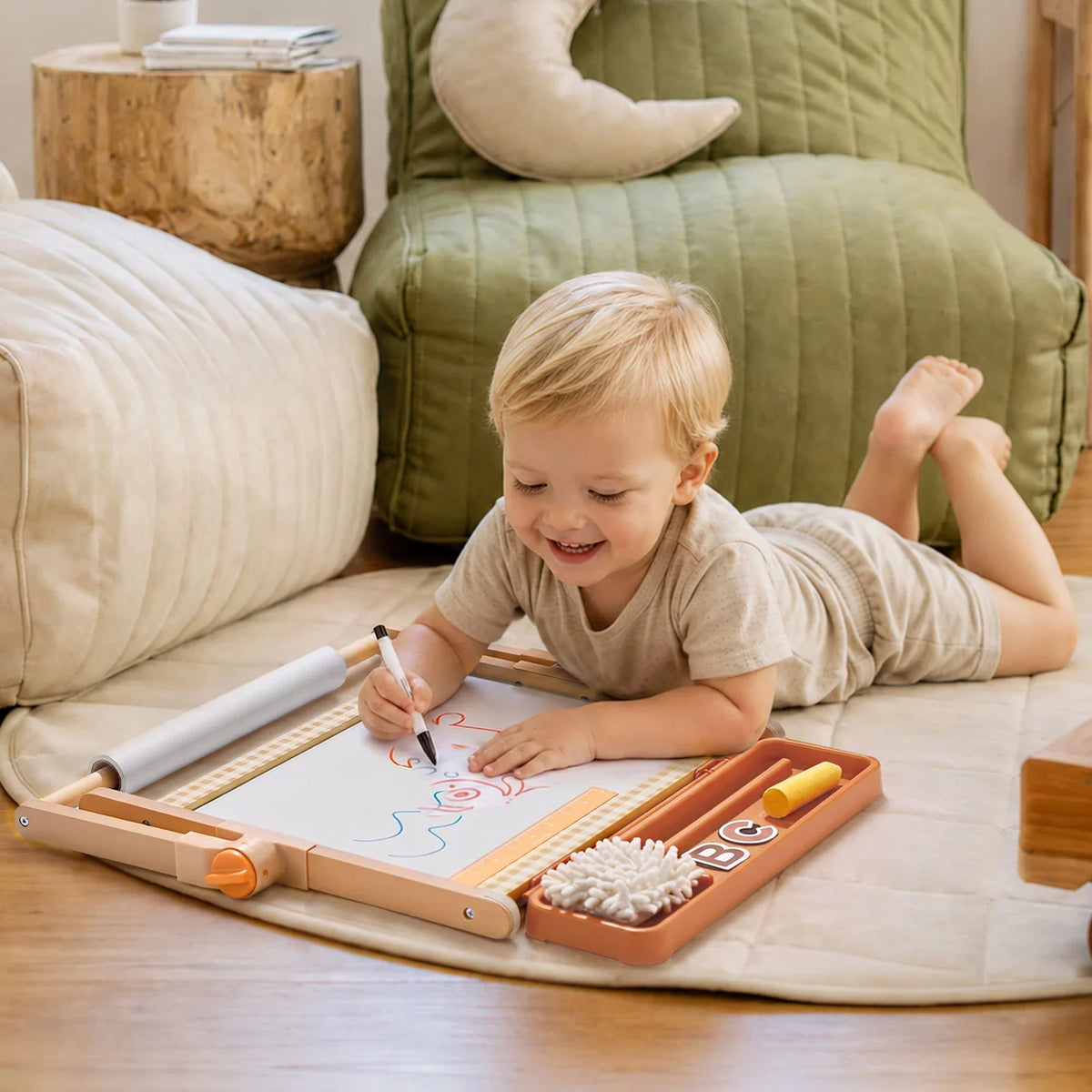 Tiny Land Creative Corner | Double-Sided Magnetic Tabletop Easel