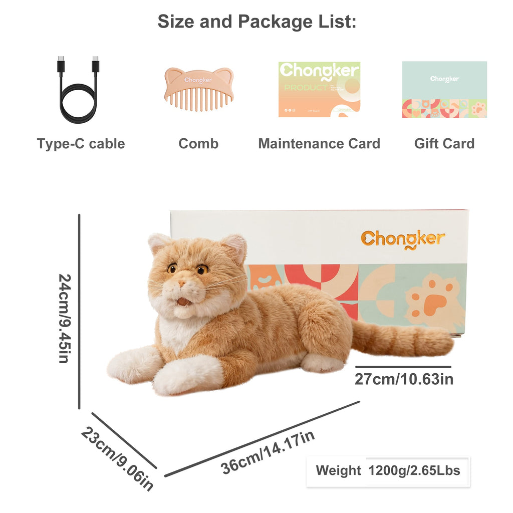 Chongker MateCat Pro | Interactive Robotic Cat