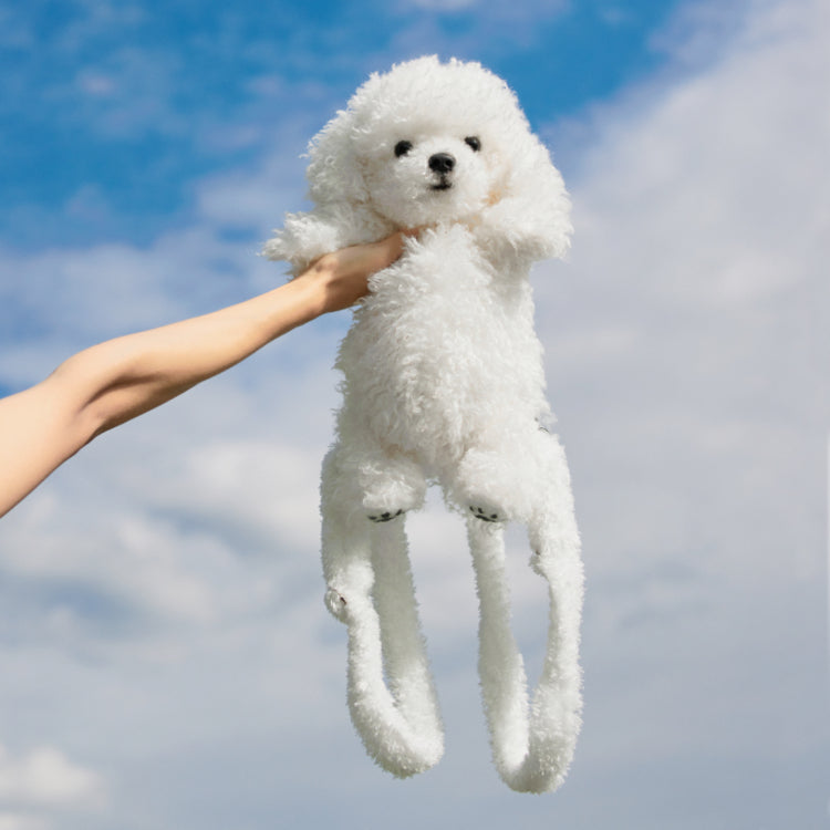 Chongker Poodle Dog Backpack | Realistic Plush Bag