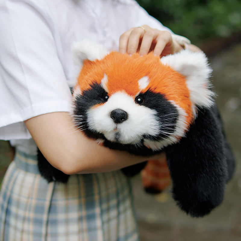 Chongker red panda plush weighted and breathing style options