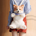Chongker corgi dog plush backpack