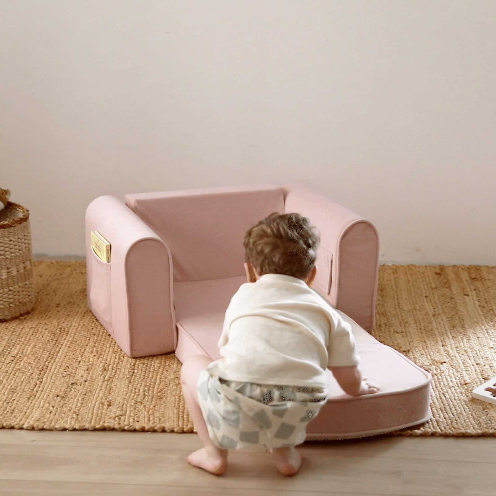 Tiny Land GentleSnug | Foldable Convertible Kids Lounge Chair