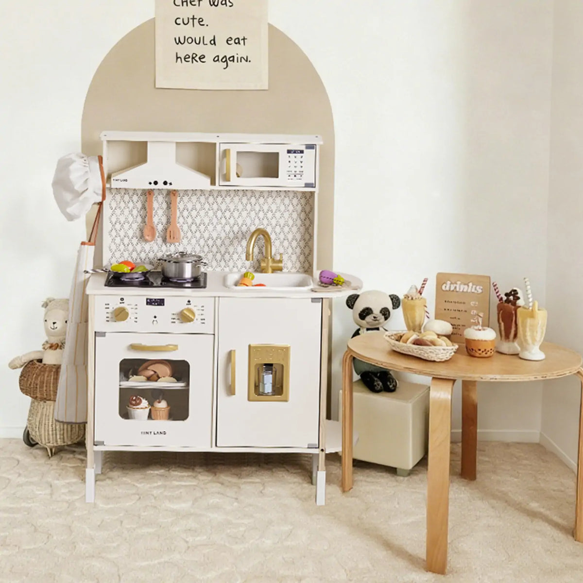 Tiny Land PopJoy | Kids Pretend Play Kitchen with Lights & Sounds