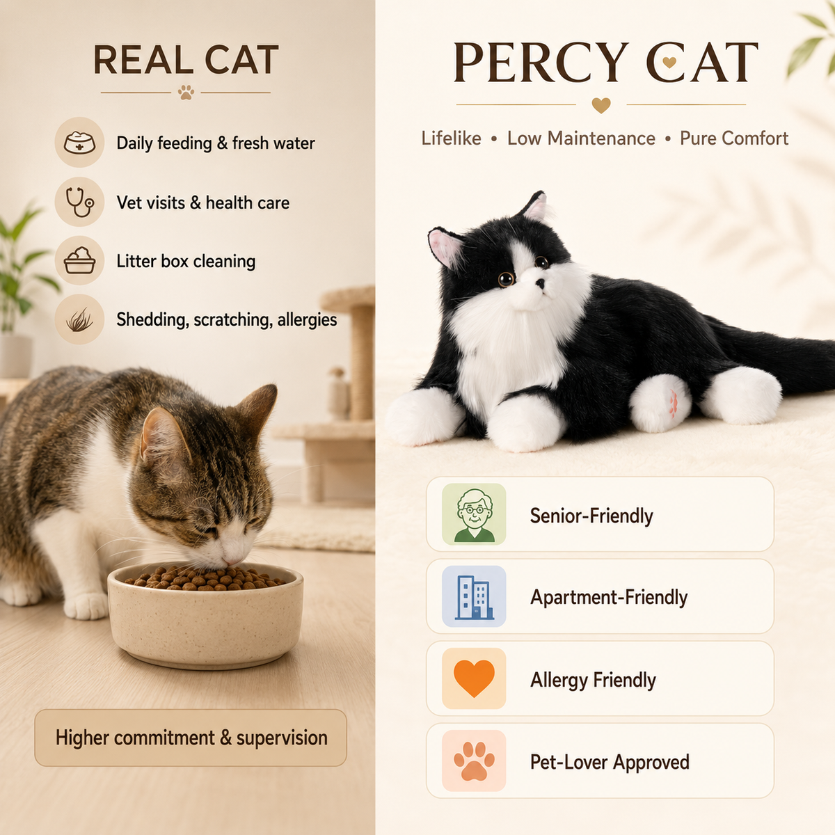 Chongker Percy and Matecat interactive robotic cat and dog companions product image 10