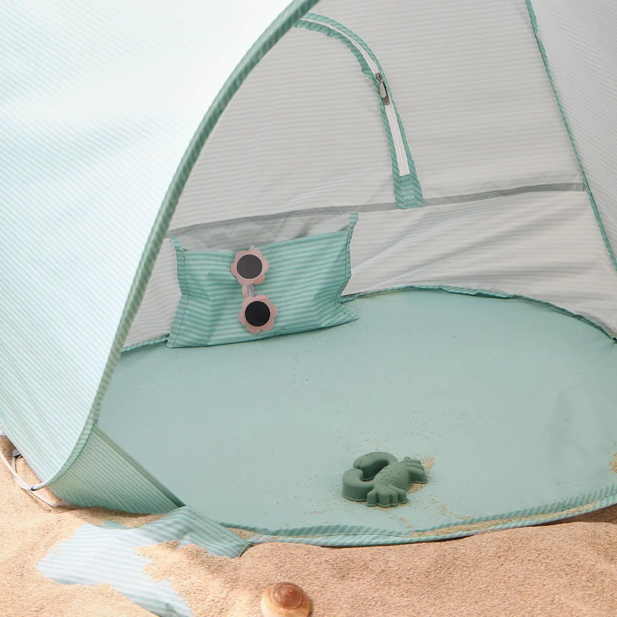 Tiny Land Beach Day | Kids Beach Tent & Sand Toy Set