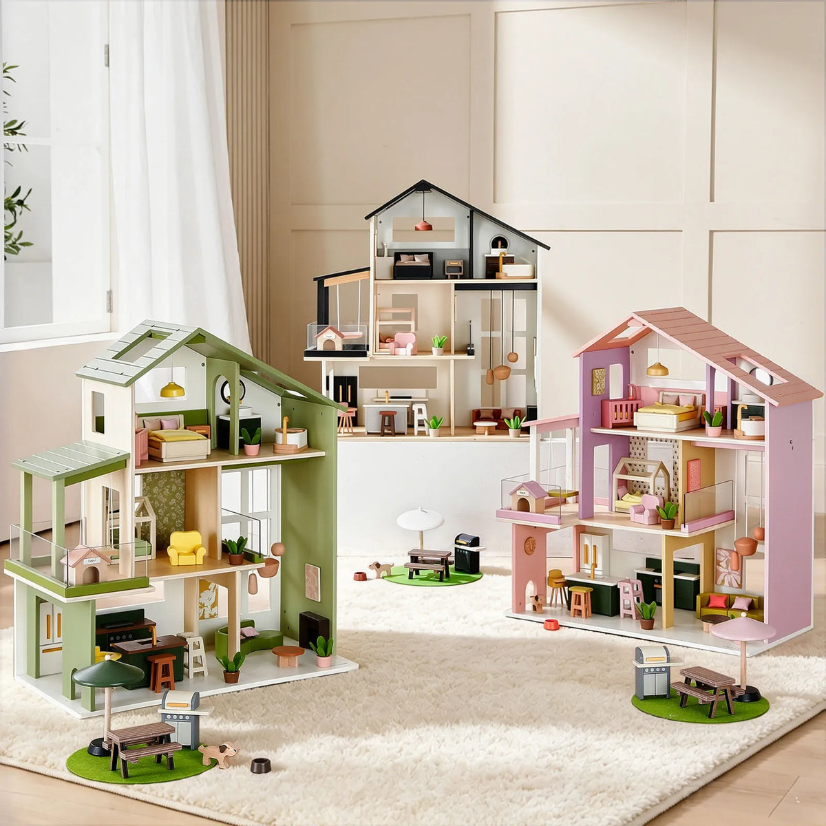 Tiny Land Sweetwood Edge | 3-Story Wooden Dollhouse — manufacturer product image 22