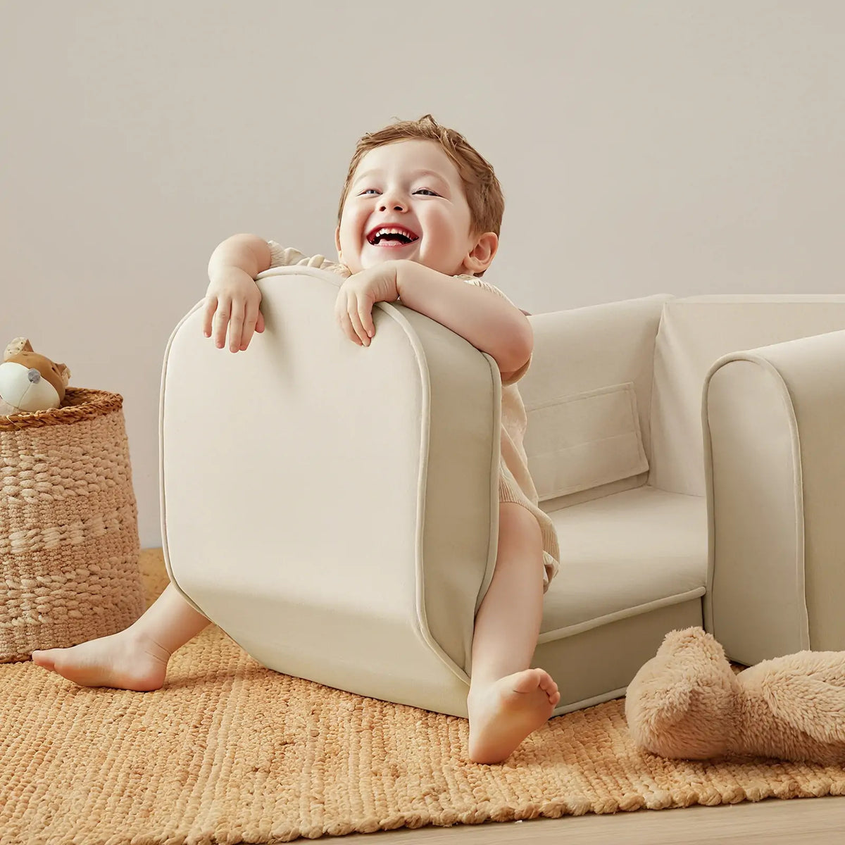 Tiny Land GentleSnug | Foldable Convertible Kids Lounge Chair