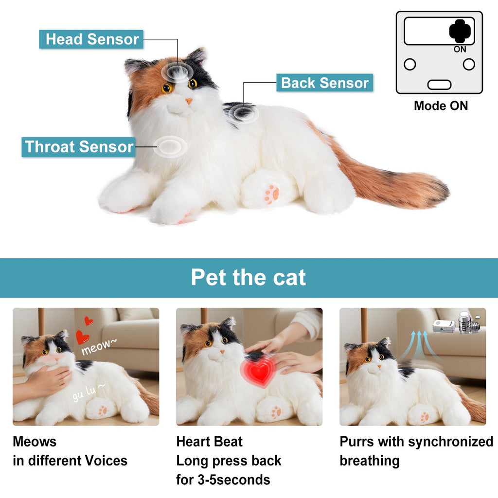 Chongker Percy and Matecat interactive robotic cat and dog companions product image 20
