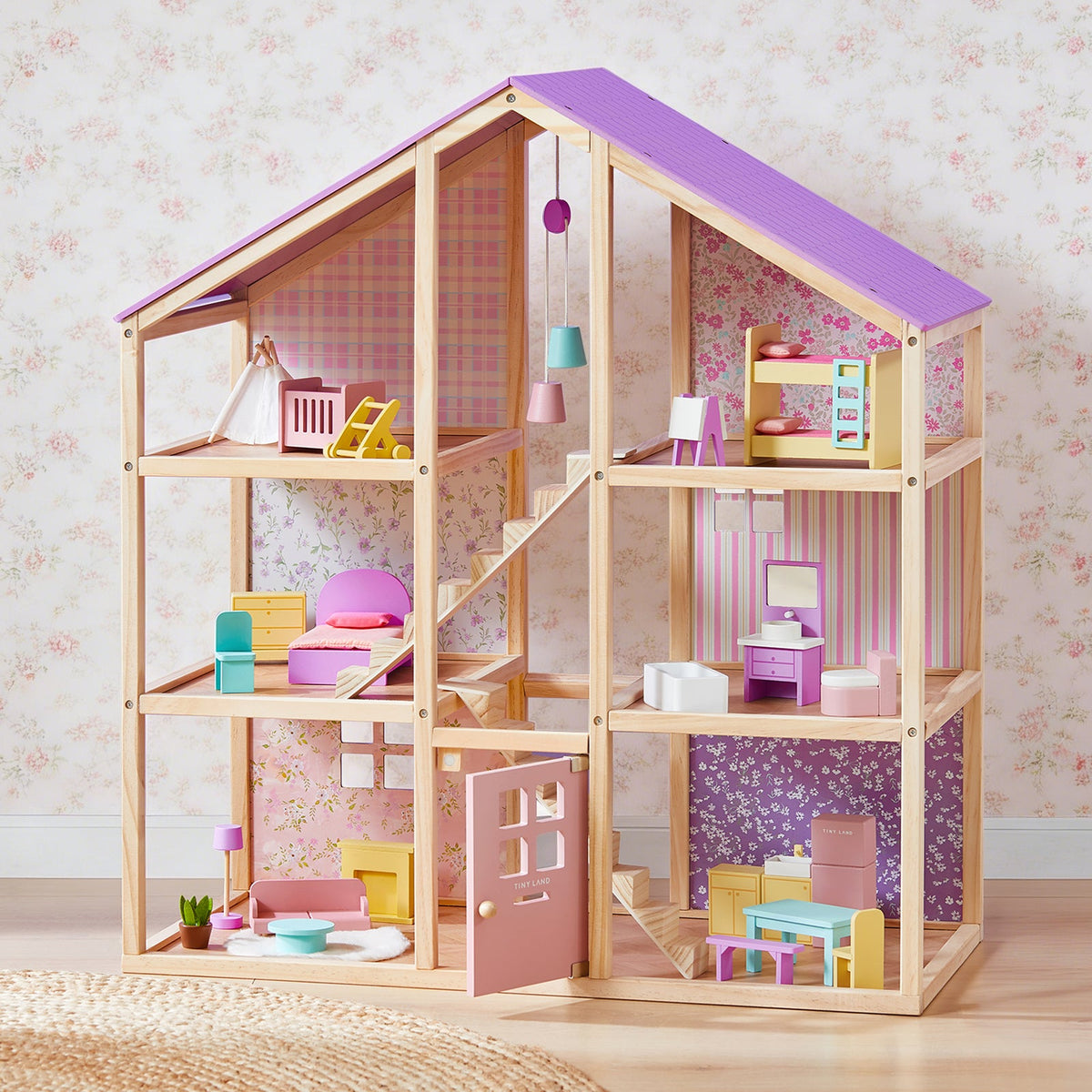 Tiny Land Sweetwood | Wooden Dollhouse Without Dolls