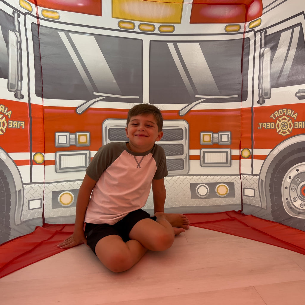 AirFort Firetruck | Inflatable Play Fort