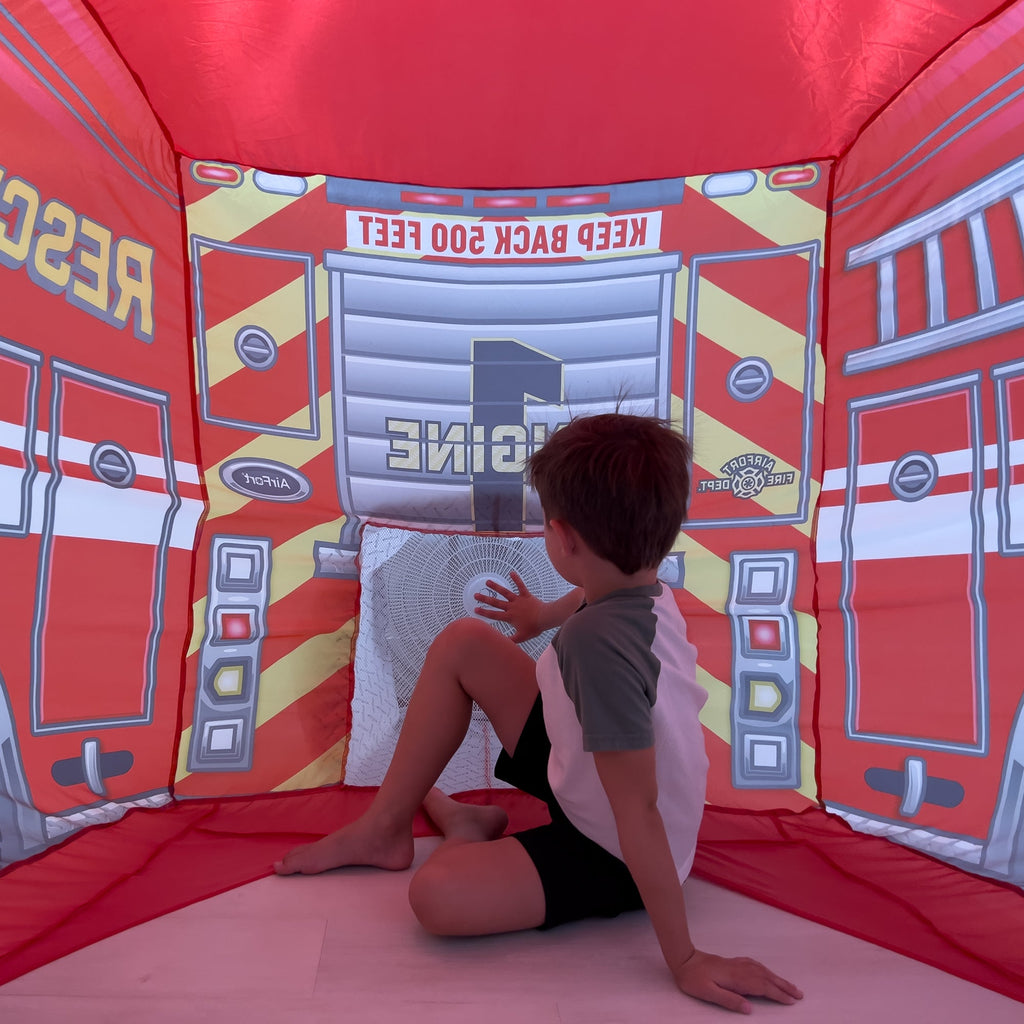 AirFort Firetruck | Inflatable Play Fort