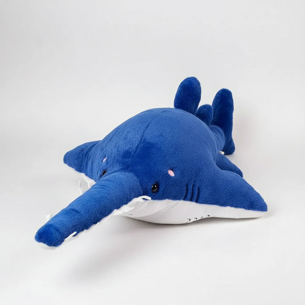 Giant shark stuffed plush pillow