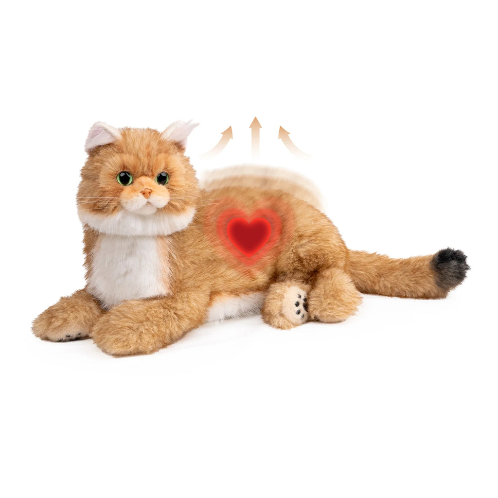 Percy 2.0 interactive robotic cat breathing feature product image