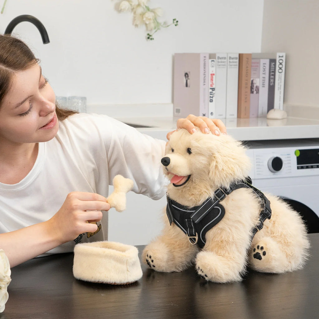 Chongker Golden Retriever | Realistic Weighted Dog Stuffed Animal
