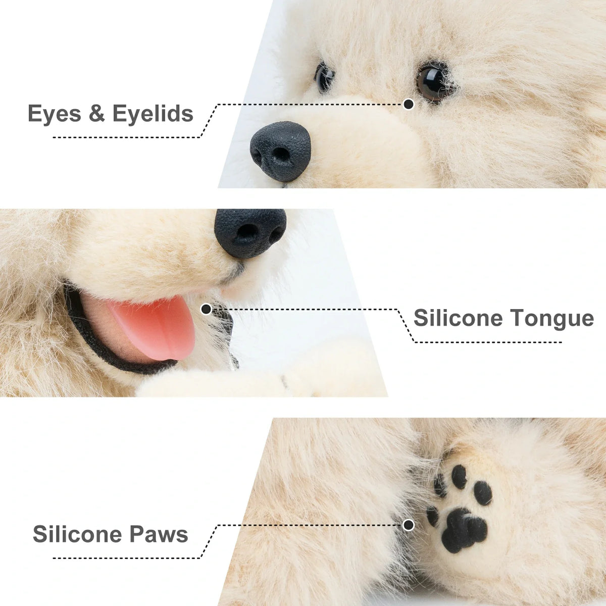 Chongker Golden Retriever | Realistic Weighted Dog Stuffed Animal