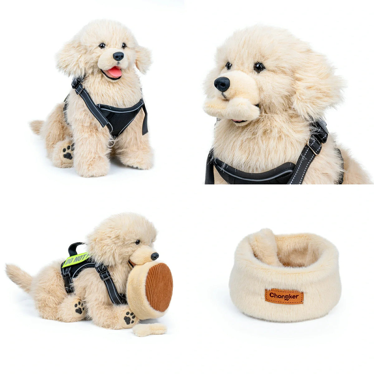 Chongker Golden Retriever | Realistic Weighted Dog Stuffed Animal