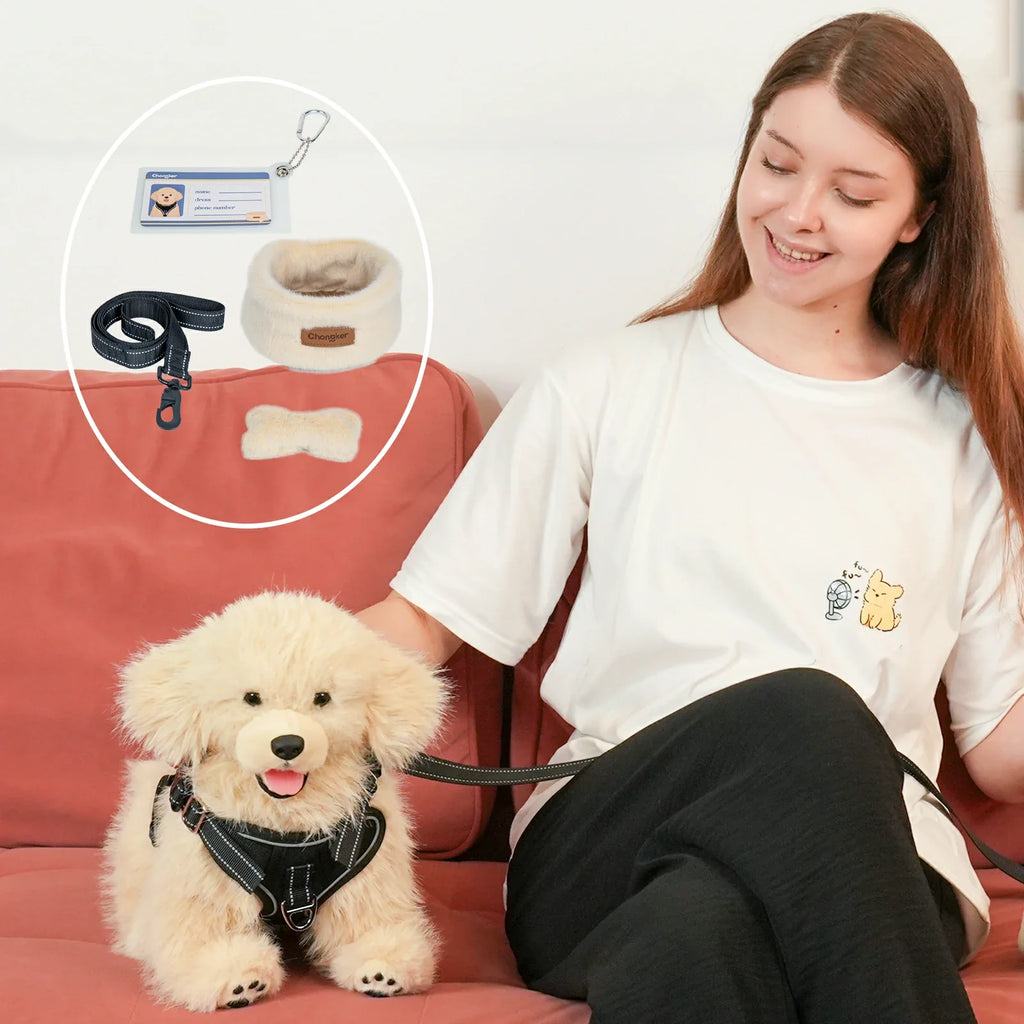 Chongker Golden Retriever | Realistic Weighted Dog Stuffed Animal
