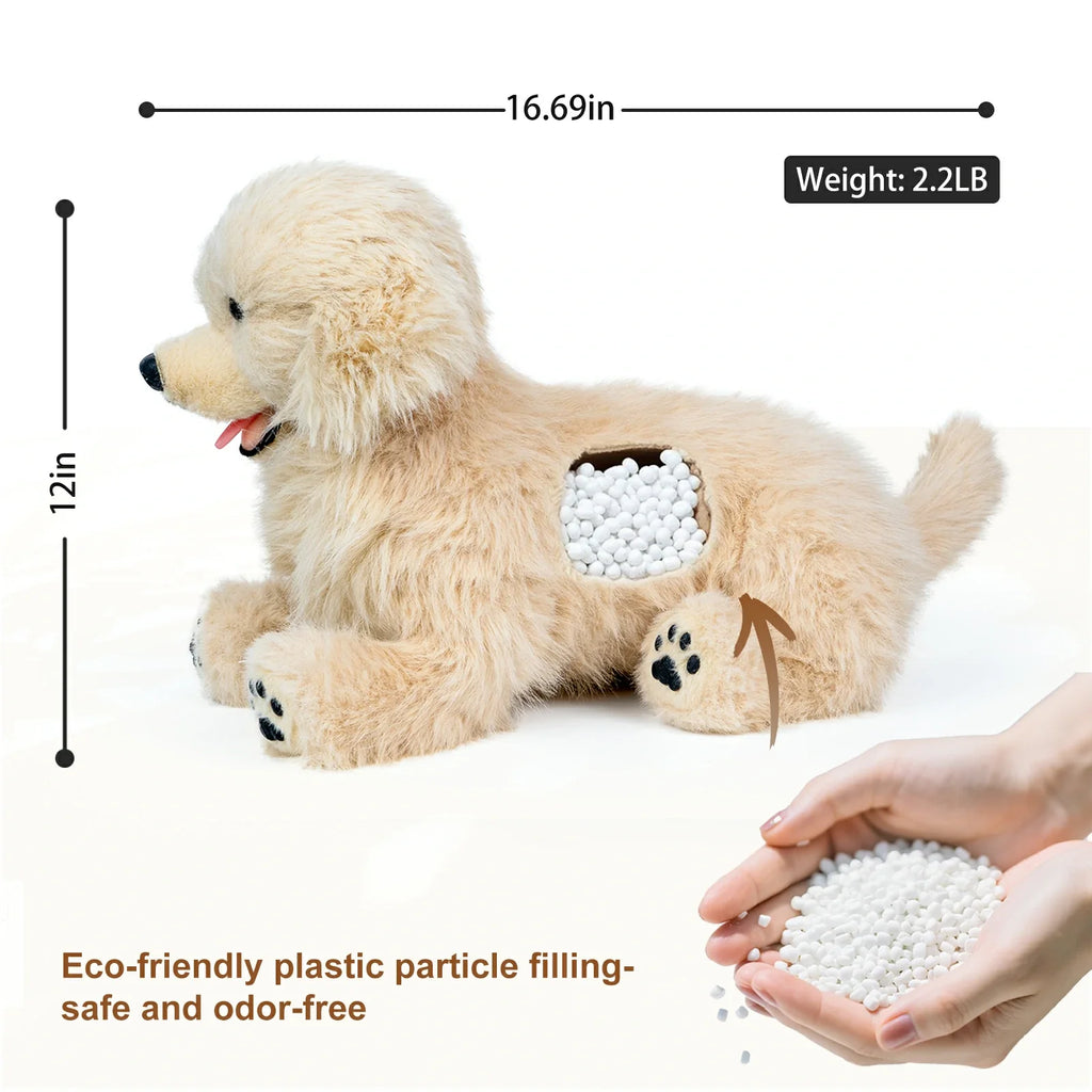 Chongker Golden Retriever | Realistic Weighted Dog Stuffed Animal