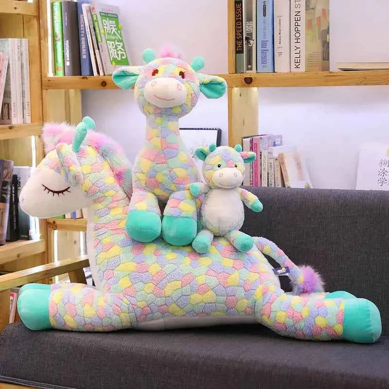 Rainbow Deer Plushie | Woodland Friend
