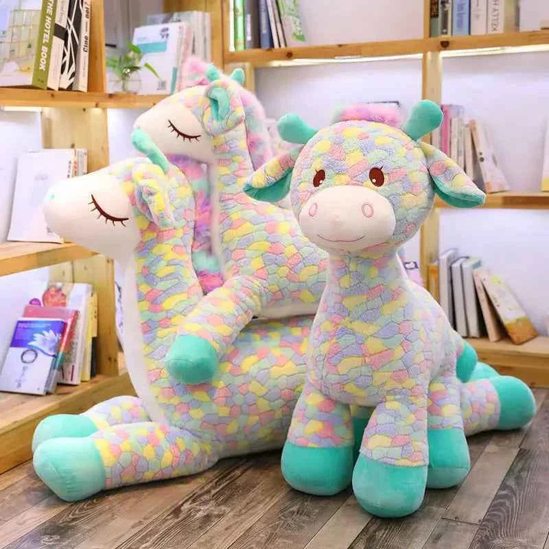 Rainbow Deer Plushie | Woodland Friend