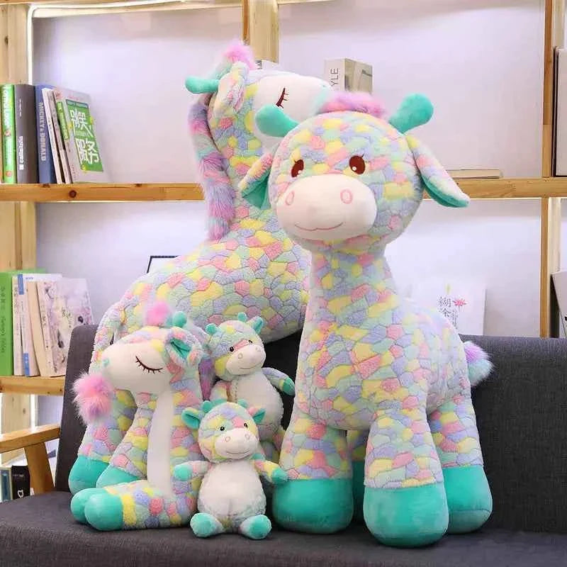 Rainbow Deer Plushie | Woodland Friend