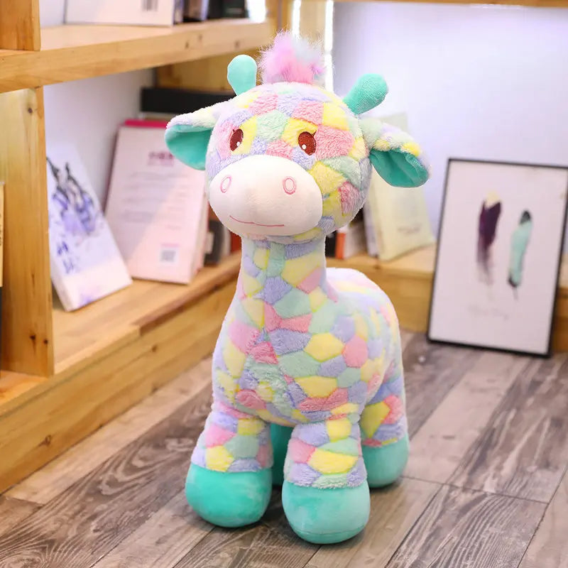 Rainbow Deer Plushie | Woodland Friend