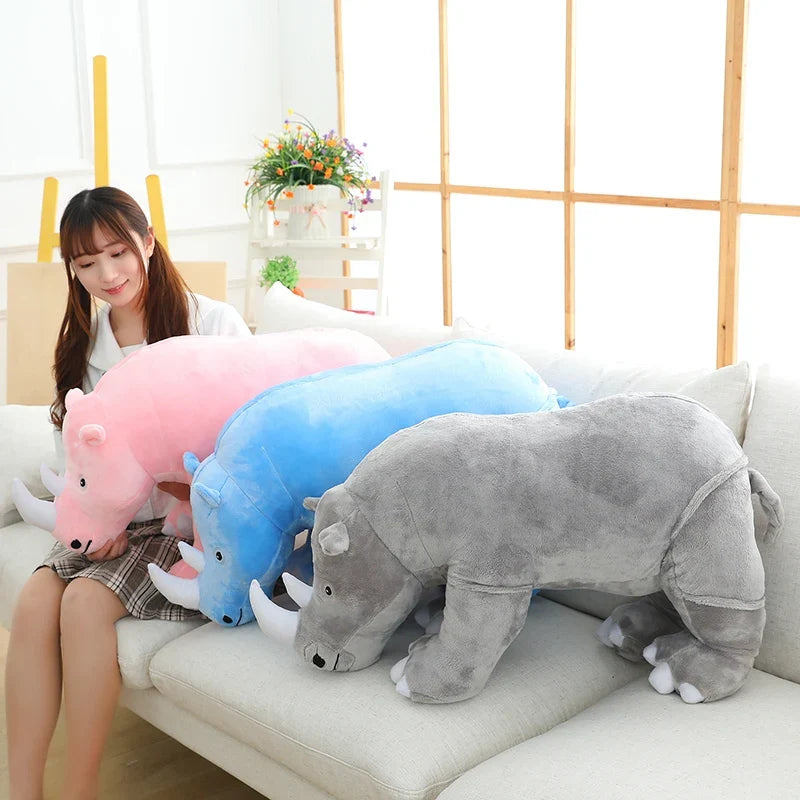 Rhino Cuddle Buddy | Kawaii Plush