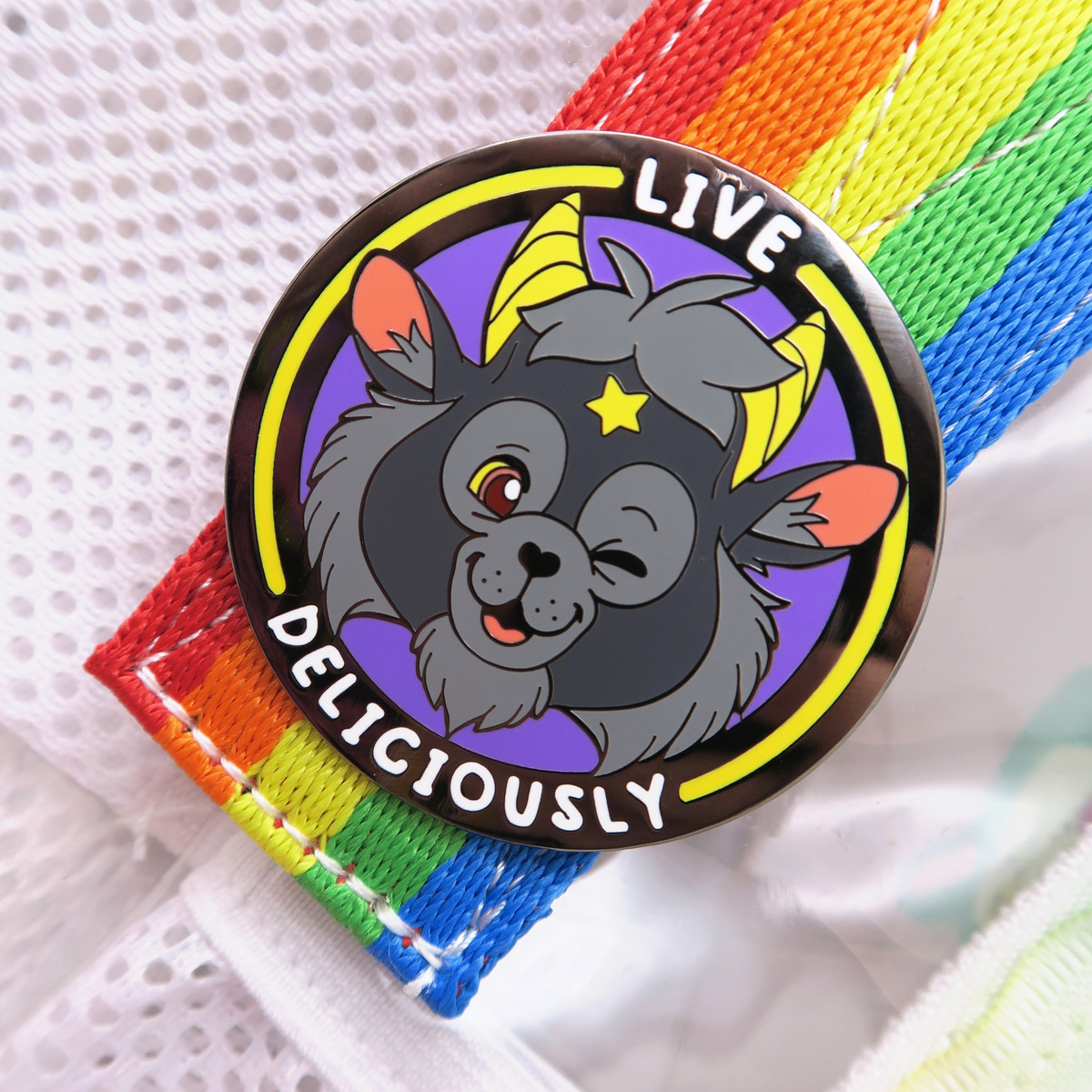 Little Cryptid Pep Talks | Tiny Teeth Enamel Pins
