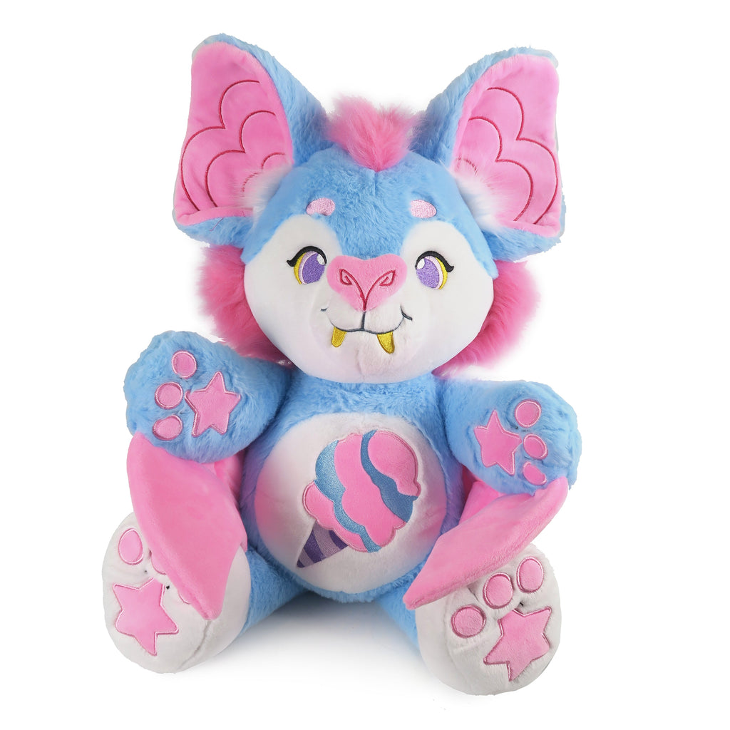 Tiny Teeth Fairy Floss Bat collectible plush
