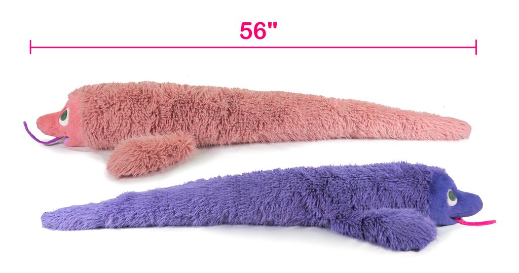 Wyrm on a String | Extra-Long 56-Inch Plush