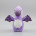Colorful kawaii dinosaur stuffed plush