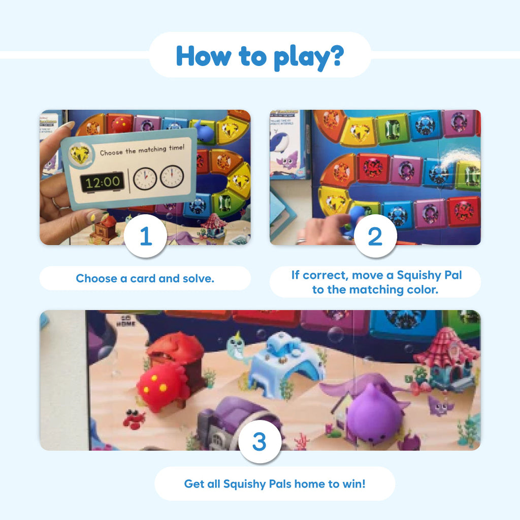 Clock Quest Rescue | Squishy Time Learning Game by The Fidget Games — product image 3