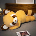 Woodland Raccoon Plush Cuddle Pillow