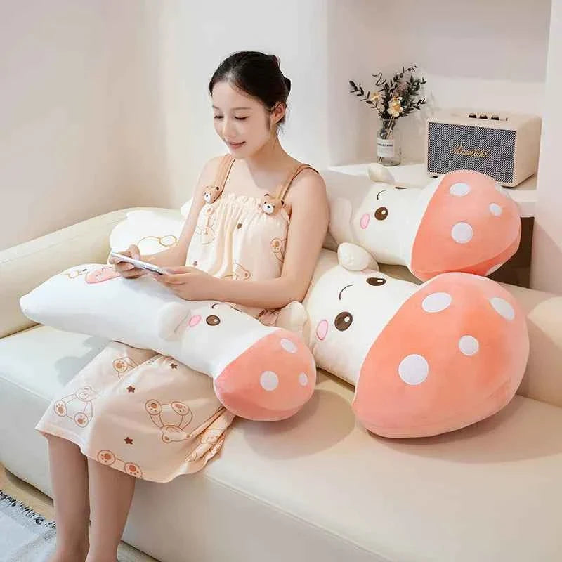 Mushroom Moonnap | Long-Legged Plush Pillow