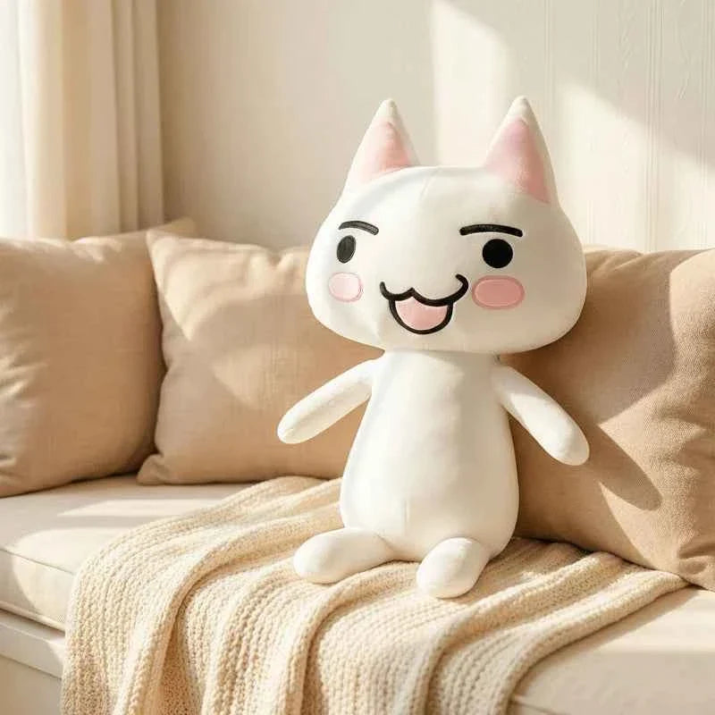 Cloud Kitty | Giant White Cat Plush Pillow