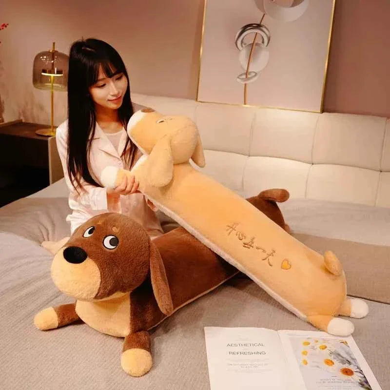 Longboi Dachshund | Sausage Dog Plush Pillow
