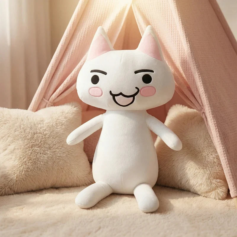 Cloud Kitty | Giant White Cat Plush Pillow