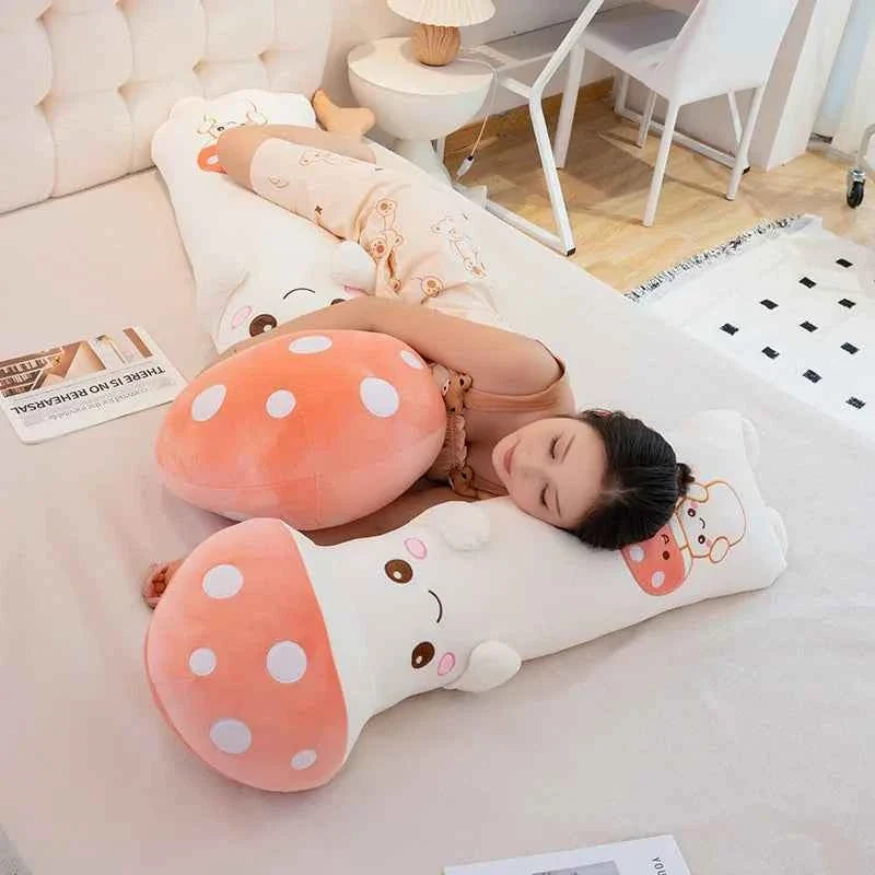 Mushroom Moonnap | Long-Legged Plush Pillow