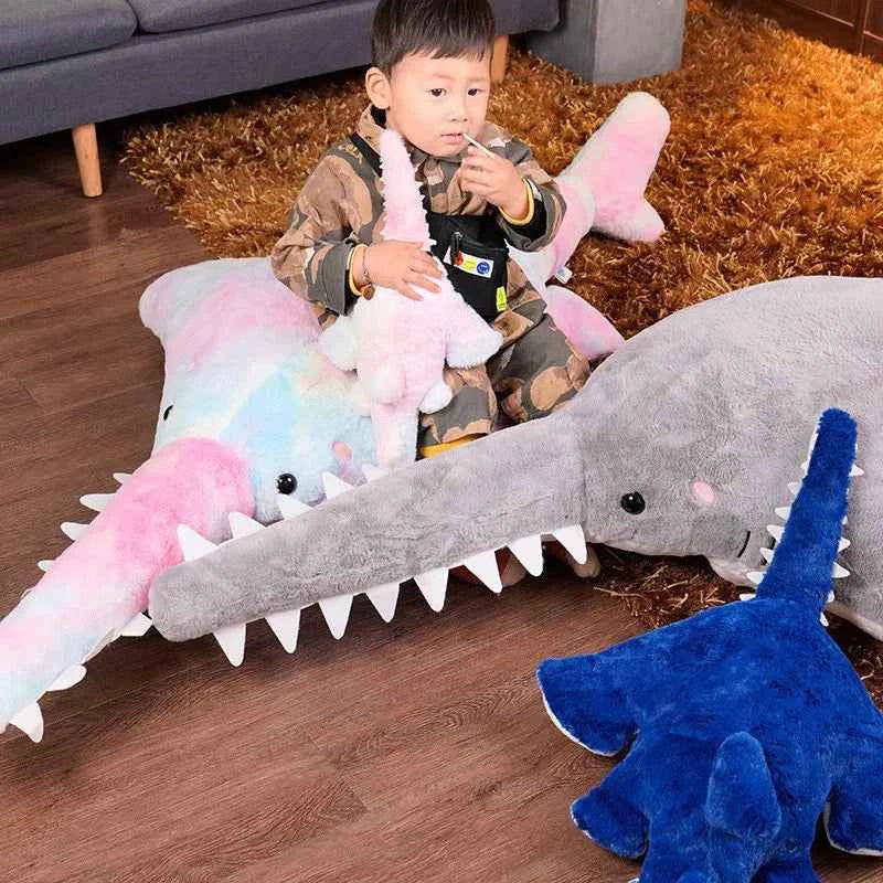 Sharky Snuggles | Giant Ocean Plush Pillow