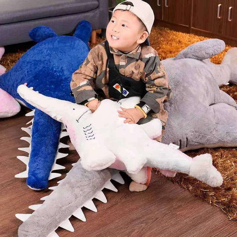 Sharky Snuggles | Giant Ocean Plush Pillow
