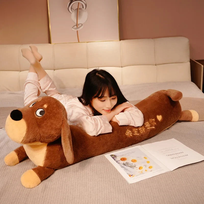 Longboi Dachshund | Sausage Dog Plush Pillow