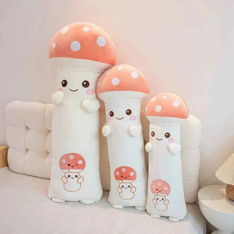Mushroom Moonnap | Long-Legged Plush Pillow
